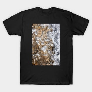 Crackling Rock Surface Shifting Shape T-Shirt